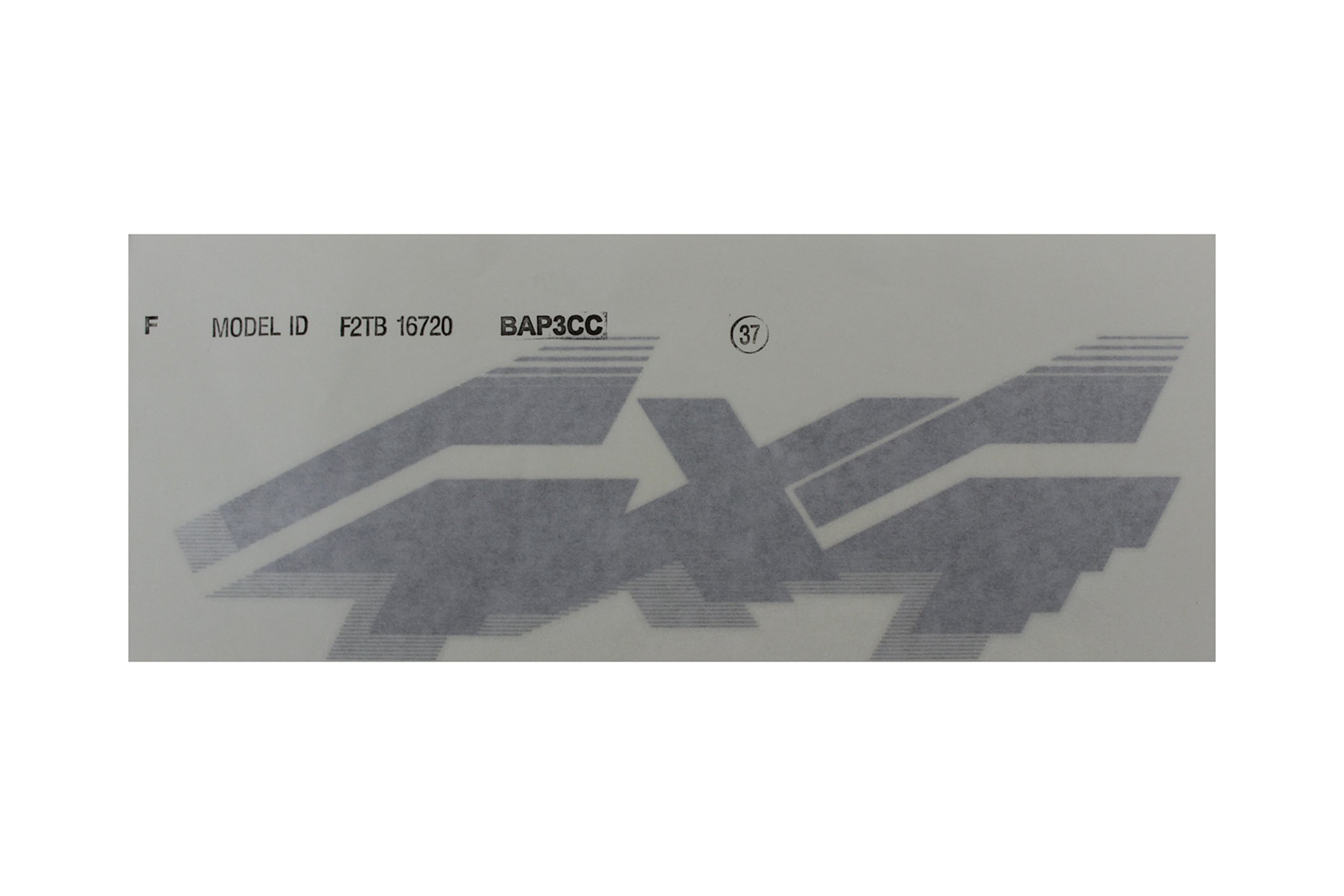 Amazon.com: Genuine Ford F2TZ-9925622-AP Nameplate : Automotive