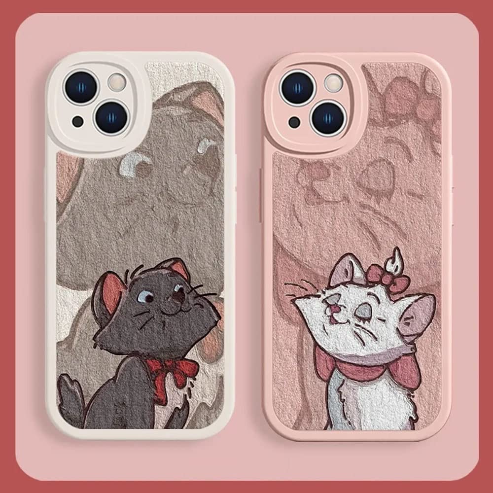 Amazon.co.jp: マリー iPhone 13Pro 用 シリコン スマホケース