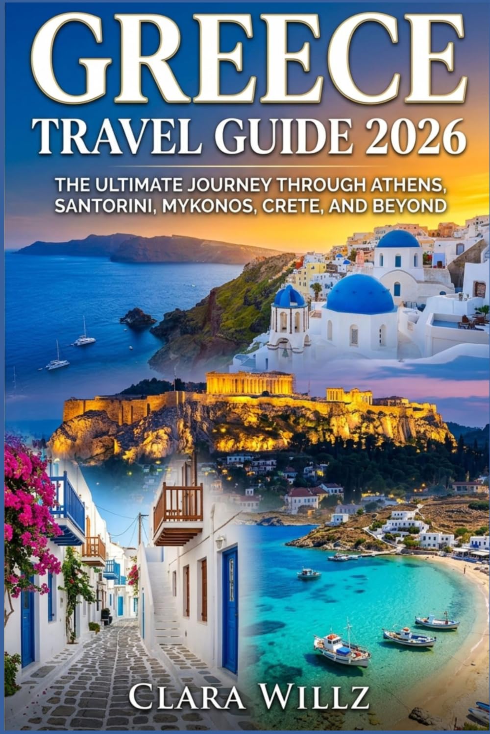 GREECE TRAVEL GUIDE 2026: The Ultimate Journey Through Athens, Santorini, Mykonos, Crete, and Beyond