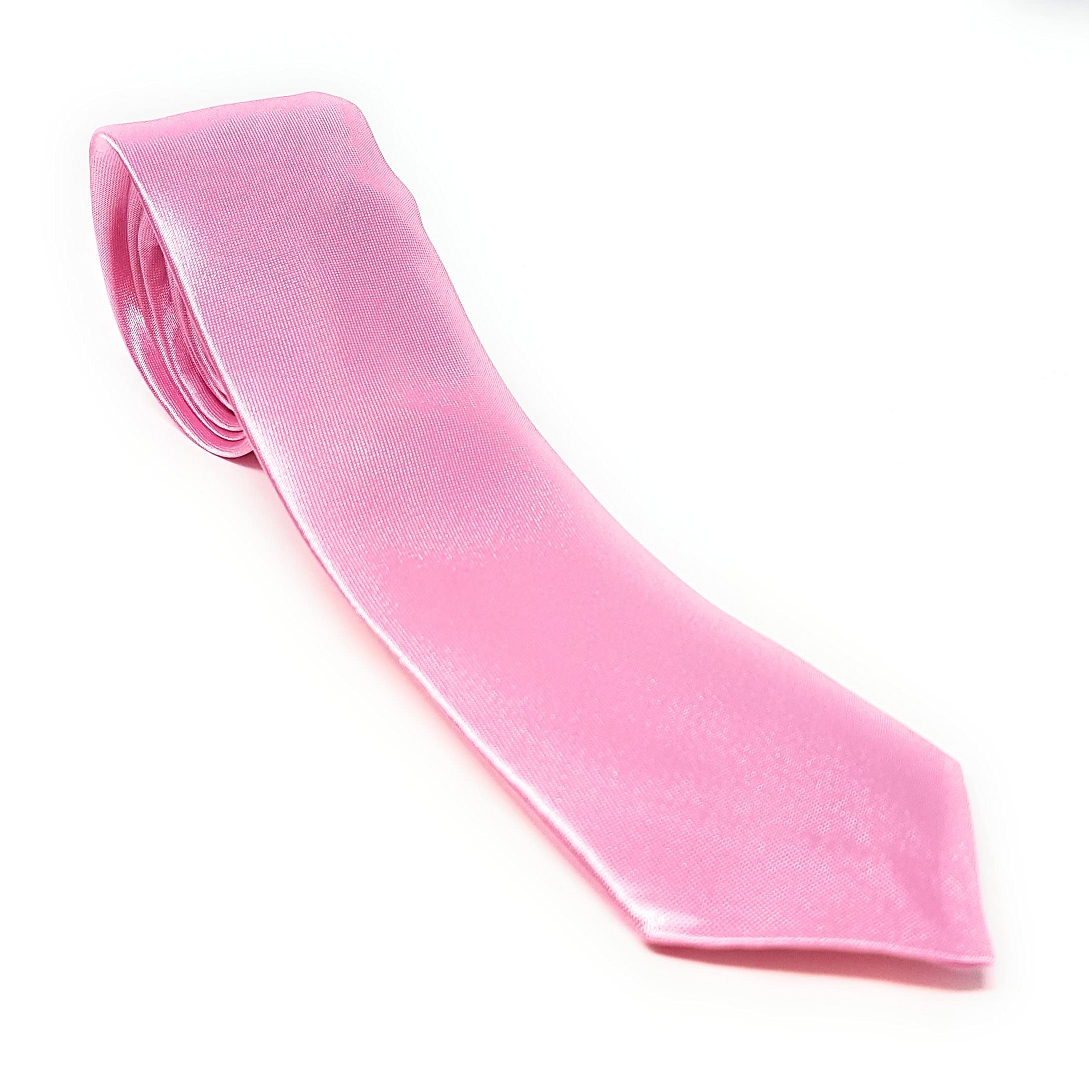 WS UK Kids Necktie [Skinny Light Pink]