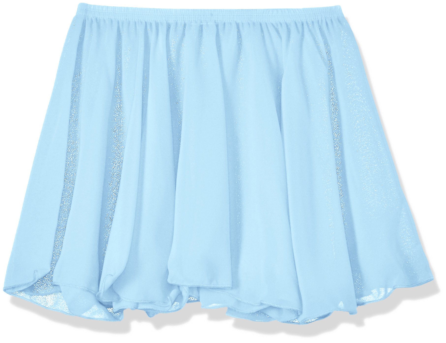 Capezio Women 11152C Pull On Skirt - Light Blue, Intermediate