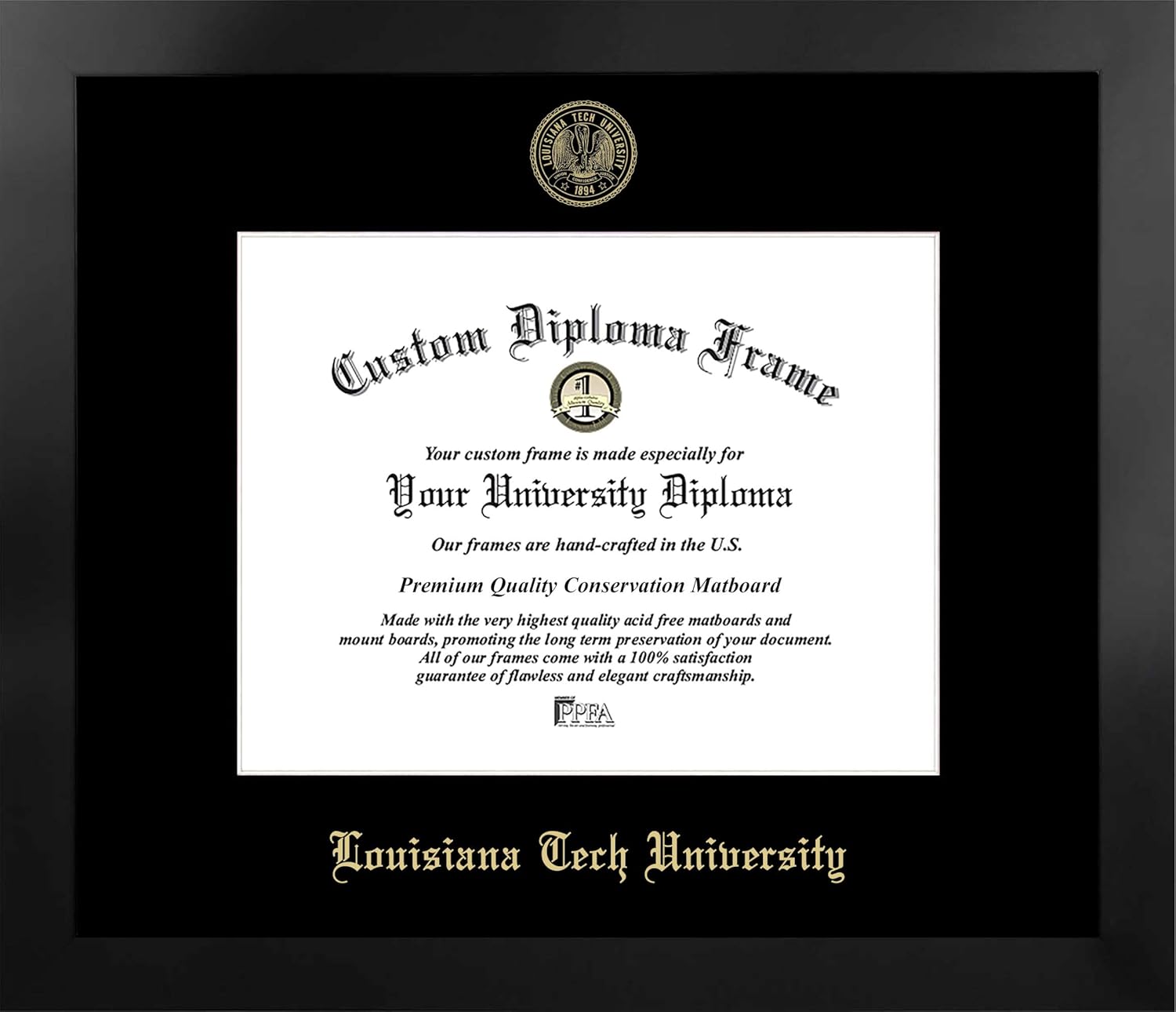 Campus Images NCAA Louisiana Tech Bulldogs Unisex Manhattan Black, Black, One Size