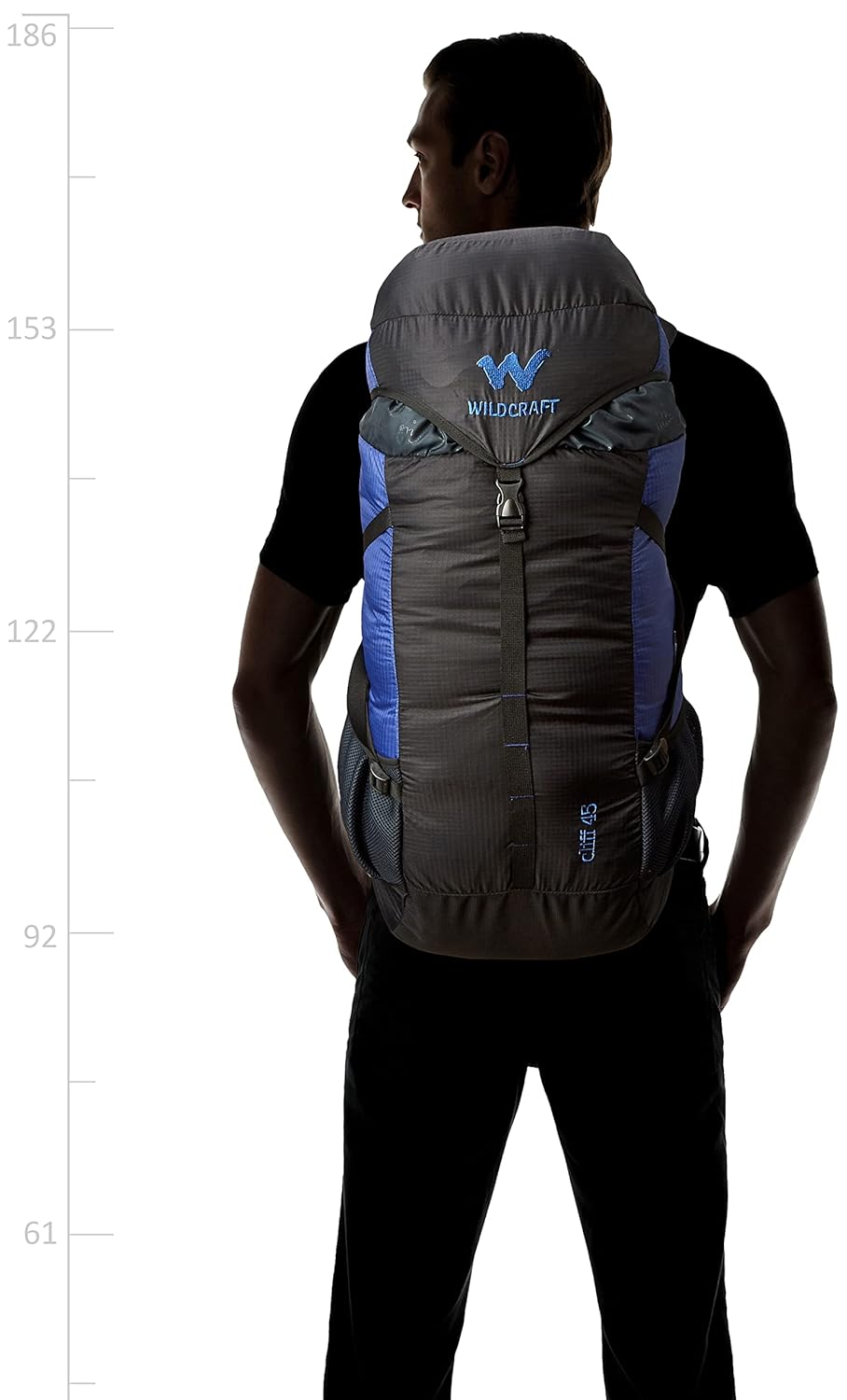 Wildcraft Nylon 45 Ltrs Blue Rucksack (8903338073871) 7 Wildcraft Nylon 45 Ltrs Blue Rucksack (8903338073871) - Image 7