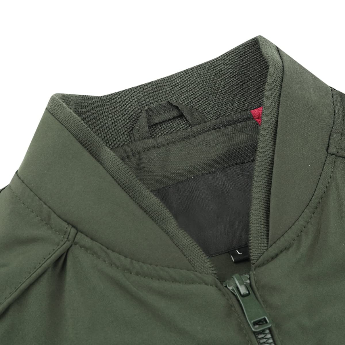 YOUTHUP Chaqueta ligera de verano para hombre, chaqueta deportiva de carga casual, chaqueta bomber con solapa