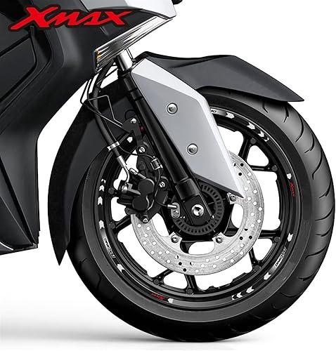 Miniatura 3 de Decoración de cubo de rueda reflectante, accesorios de motocicleta, calcomanías de cubo de llanta, cinta de rayas para Yamaha Xmax 125 250 300