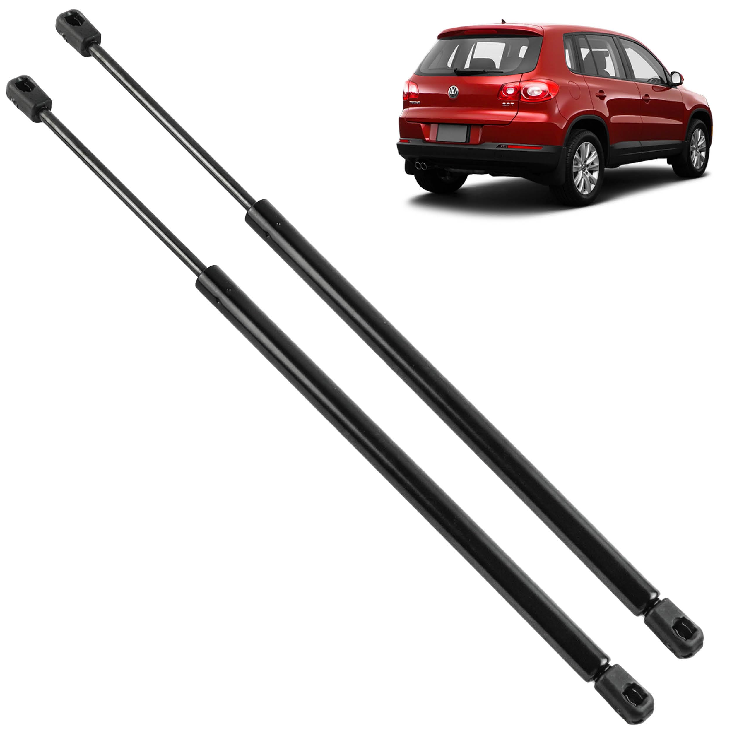 2 pistoncini portellone compatibili per Tiguan 1 (5N) (2007-2016) ammortizzatori cofano posteriore. 5N0827550, 1635439080