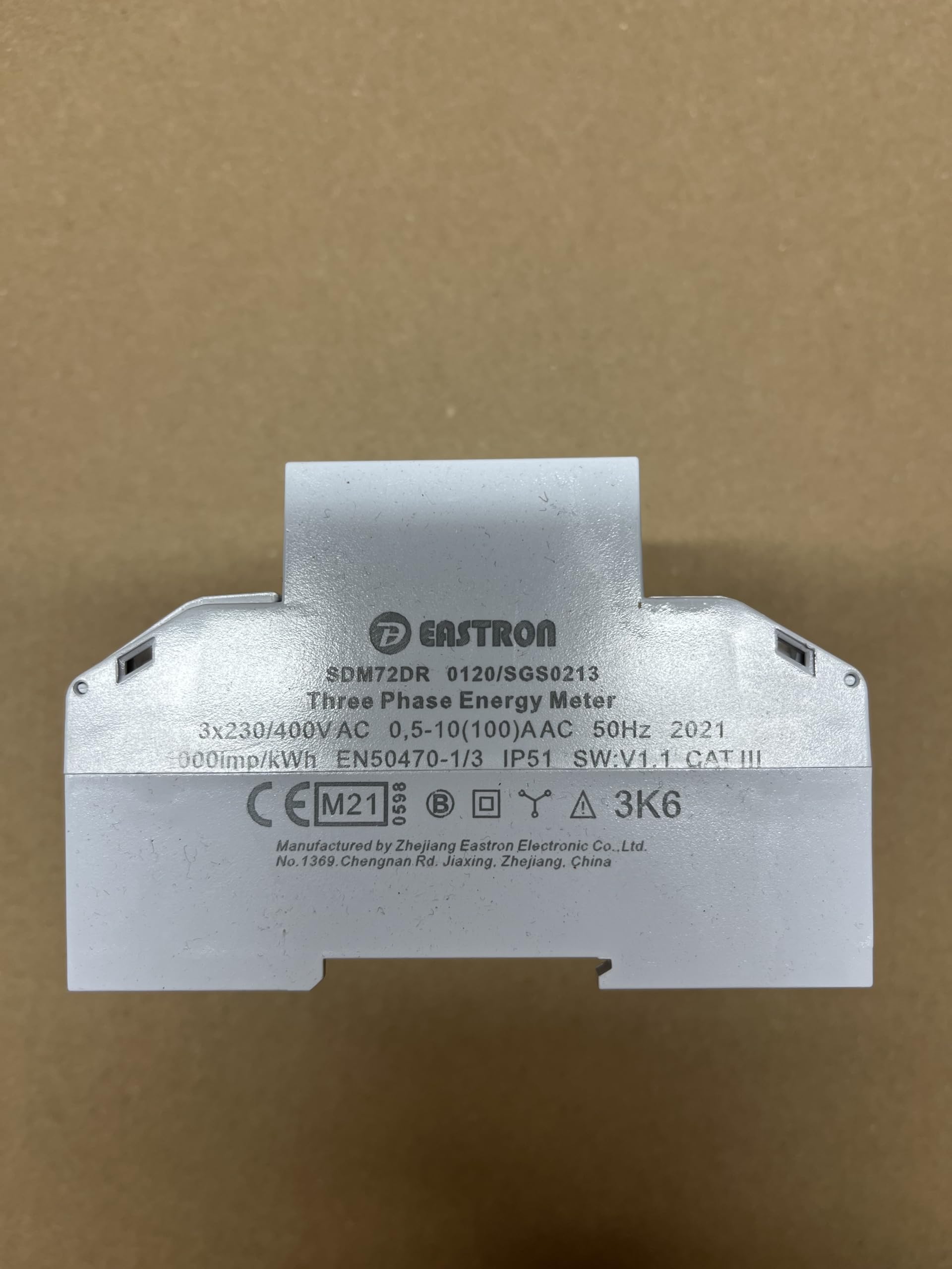 SDM630Modbus - Misuratore elettrico digitale a due direzioni per corrente di rotazione e corrente alternata fino a 80 A