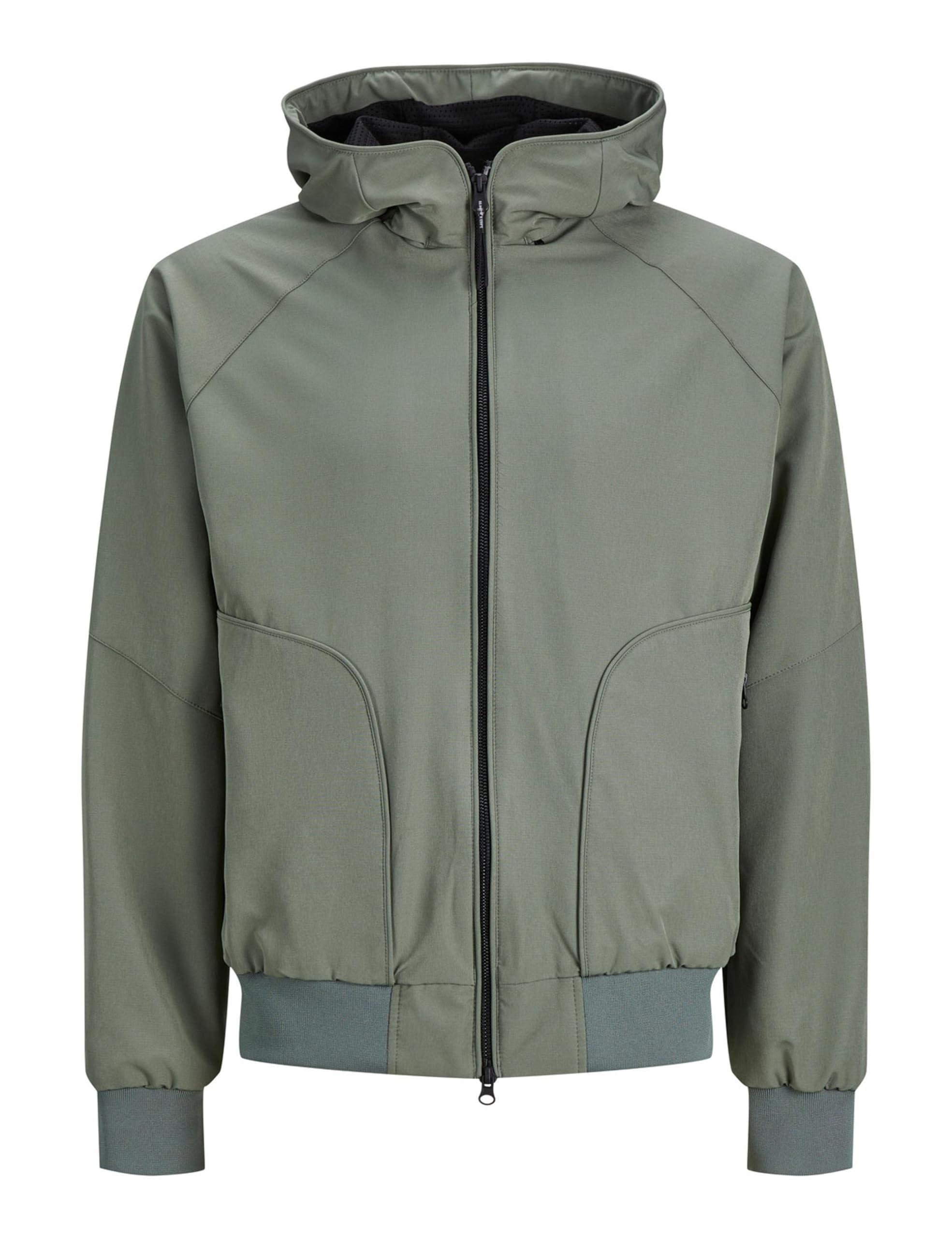 JACK & JONES Herren JCOTRACK Bomber Jacket PLS 12257688,Agave Green,4XL