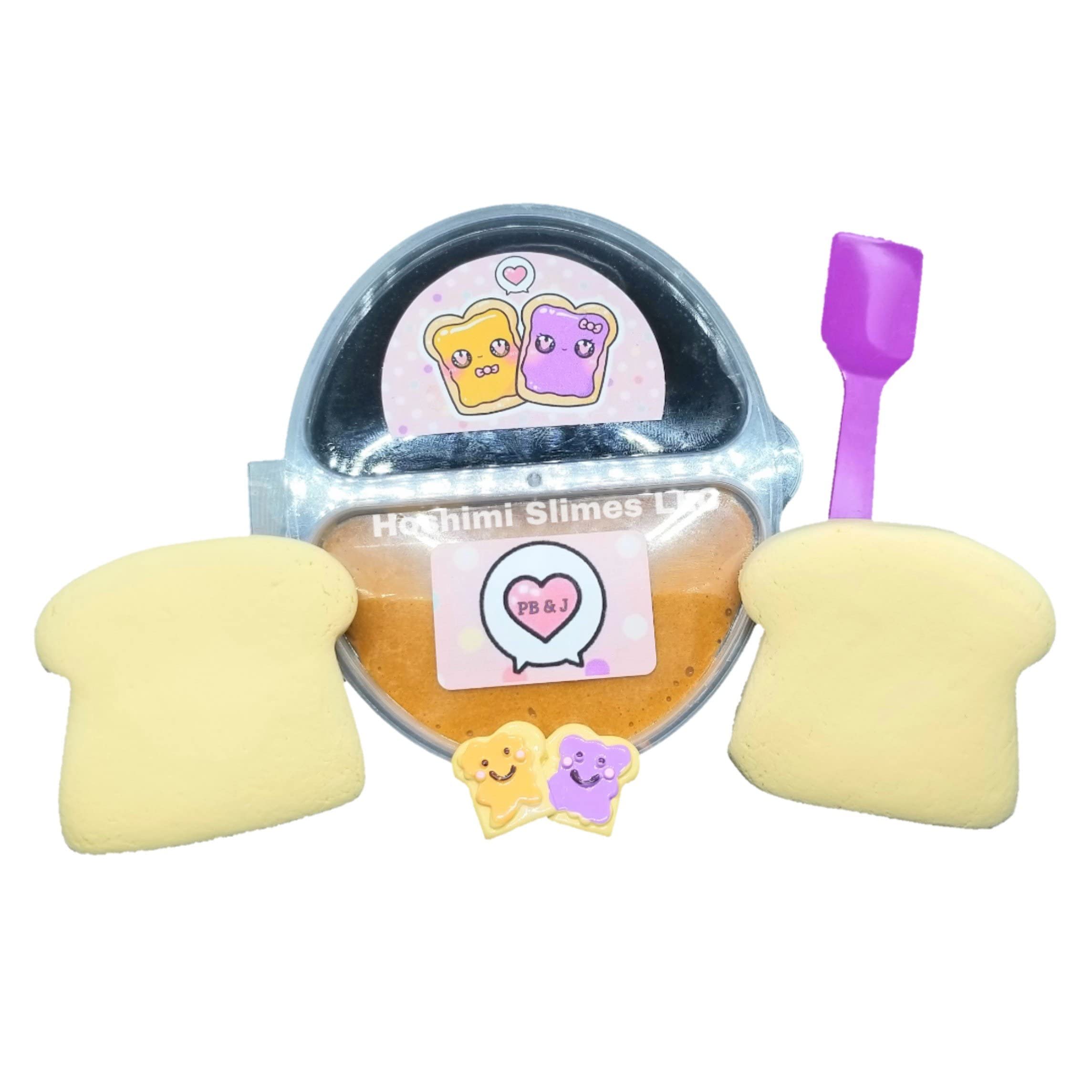 Mini PB & J DIY Handmade Scented Slime Kit - Hoshimi Slimes