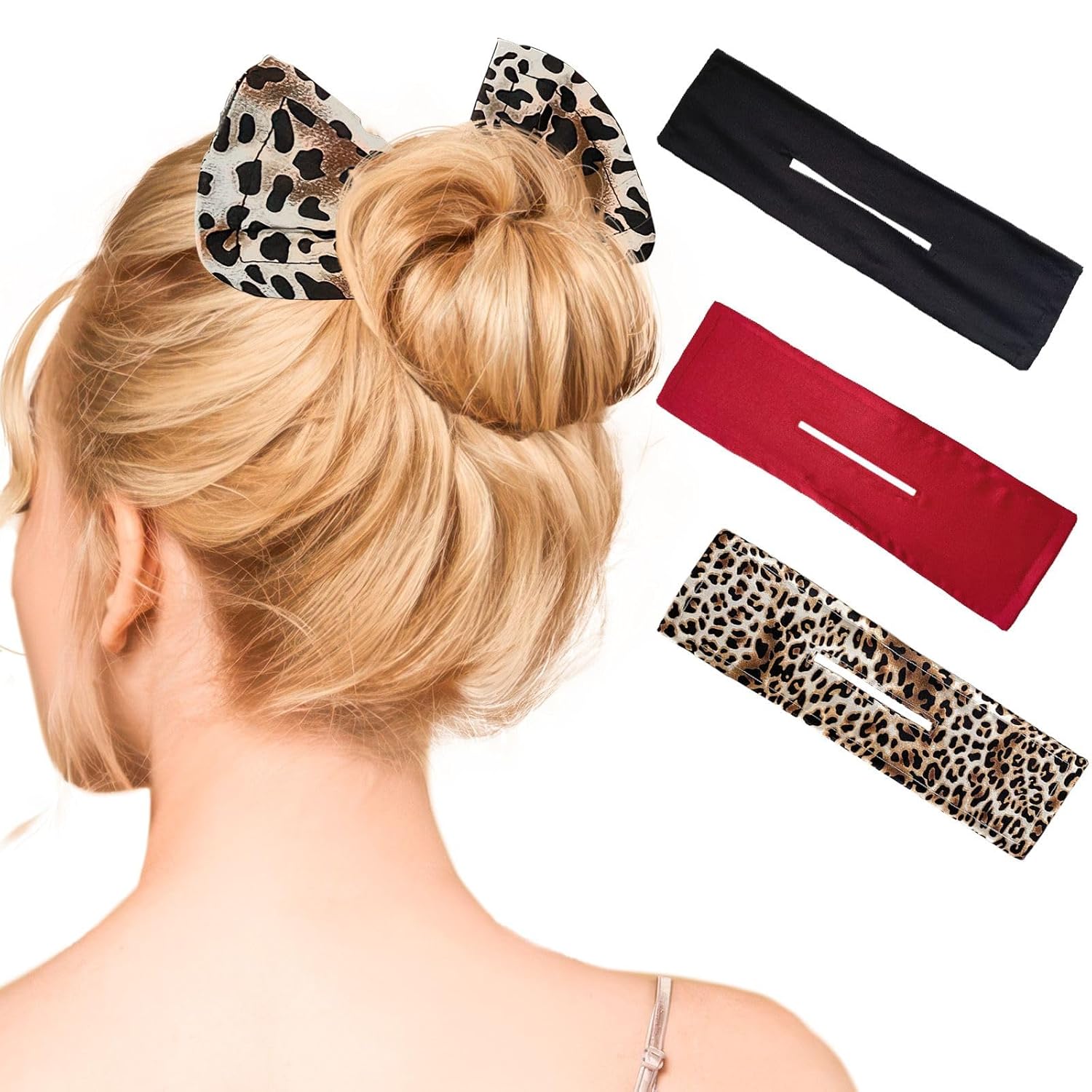 3 Pieces Deft Hair Bun Maker for Twister Hair Bun Deft