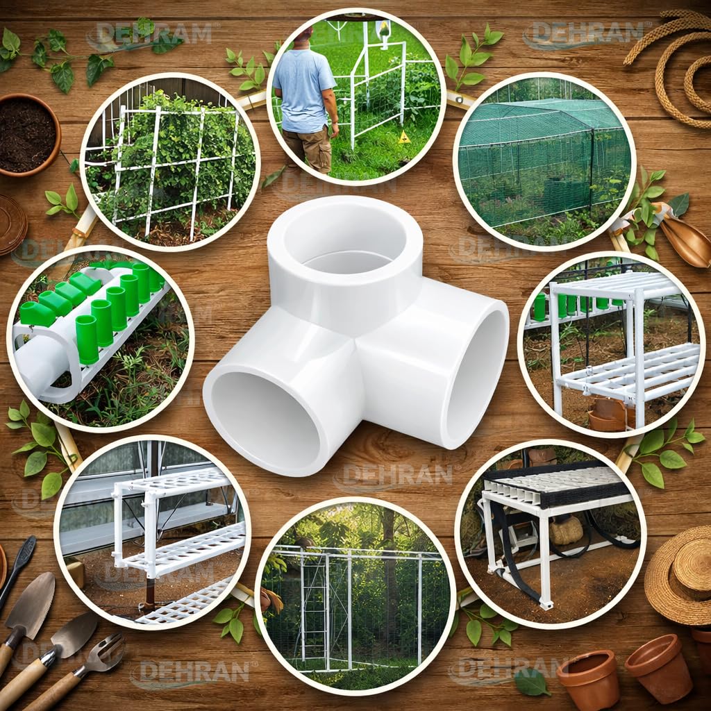 UPVC 3 Way Elbow Fitting - 3/4" Inchi (25mm) -5 UPVC 3 Way Elbow Fitting - 3/4" Inchi (25mm) -5