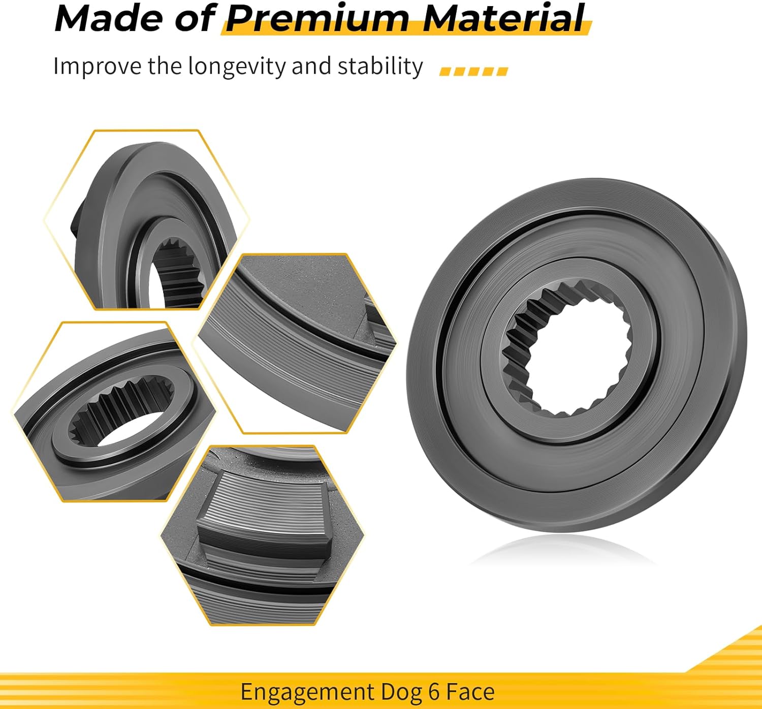 M MATI Engagement Dog 6 Face for Polaris Ranger 500 700 800 425 650 2001-2016 Sportsman 700 600 800 2002-2014 Magnum 330 500 2003-2006 3233875