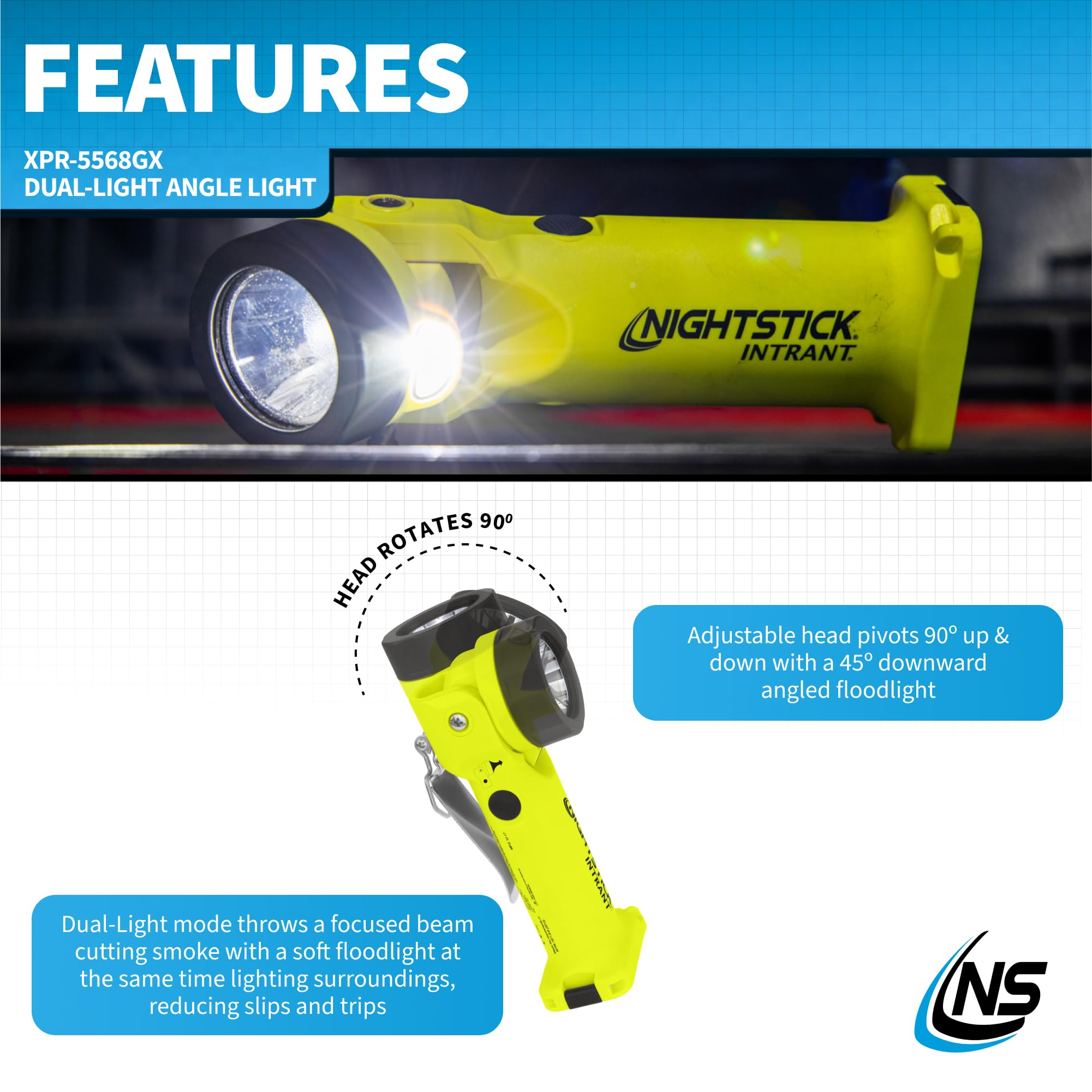 Amazon.com: Nightstick XPR-5568GX Intrant Rechargeable