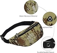 Vista 20 de Riñonera para hombres y mujeres, impermeable, para deportes, para viajes, senderismo, correr