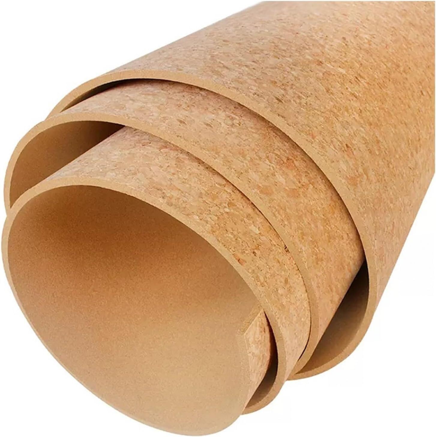 Rotolo di Sughero Autoadesivo Rotoli di Sughero, Forniture per Ufficio, Scuola e casa, Rivestimenti per Ripiani in Sughero Naturale per Artigiani Messaggio Vision Board (Colore: Braun, Dime