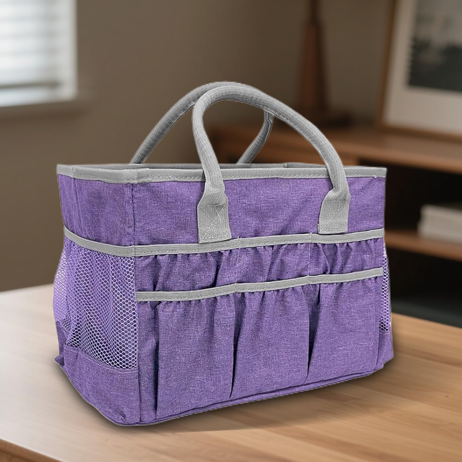 Borsa Da Viaggio Per Arte Organizer Per Cancelleria, Tasche, Manici | Organizer Creativo, Borse Portaforniture Per Bambini, Insegnanti, Studenti, Artisti, Viaggi, Scuola, Outdoor, Campeggio