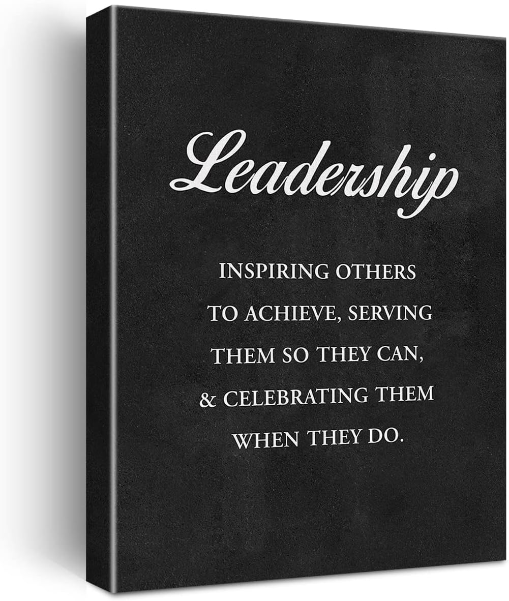 Leader Print Canvas Wall Art Home Decor Leadership