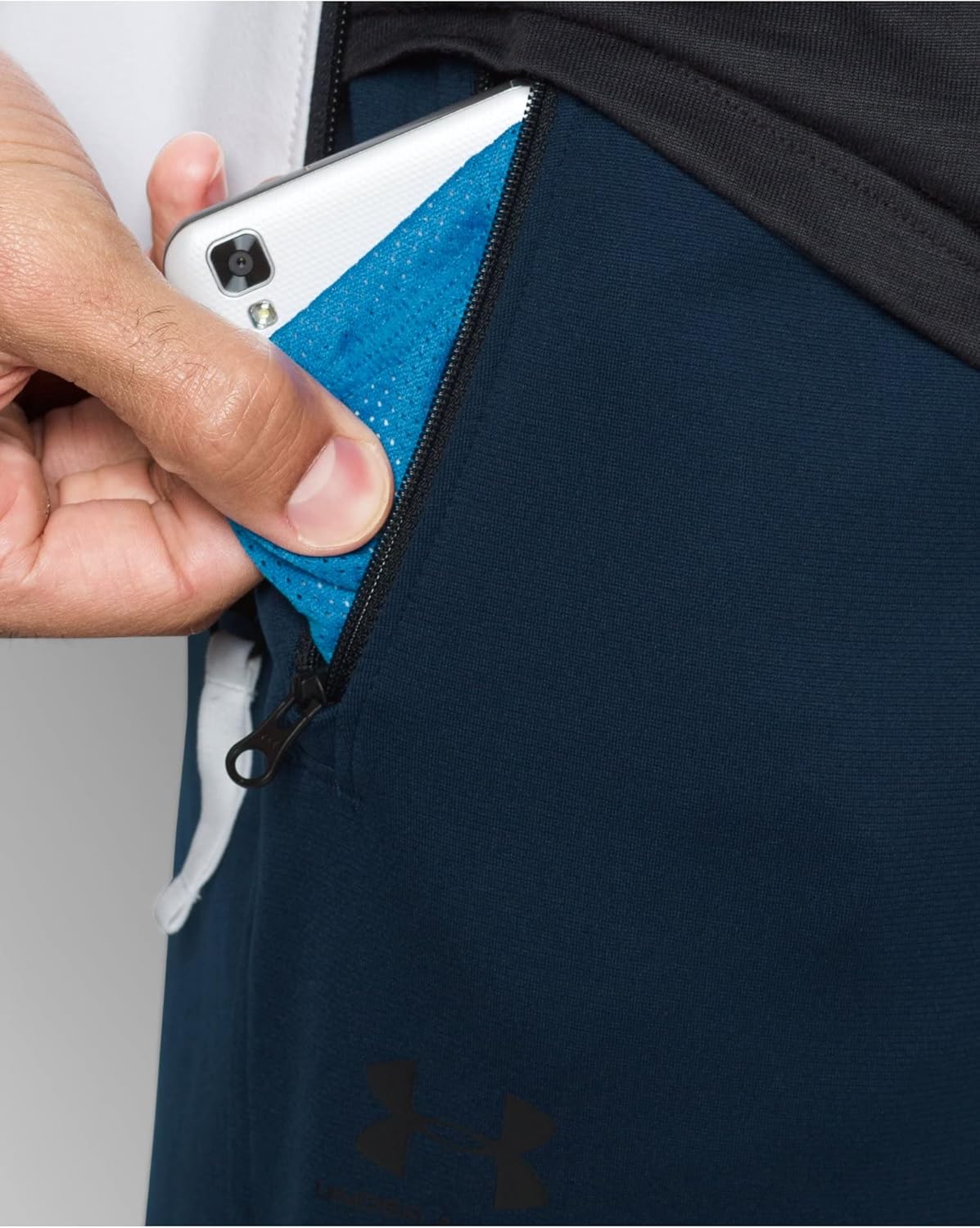 Under Armour Men's UA Sportstyle Joggers Navy/ Black Medium