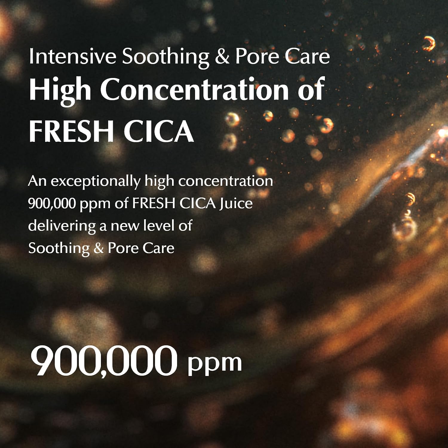 FRESH CICA 90% AMPOULE, Centella Asiatica Leaf/Stem Juice 900,000 ppm Facial ampoule, Vegan & Low-irritation soothing ampoule for sensitive skin & pore care, Korean skincare, 1.69fl.oz / 50ml image 4