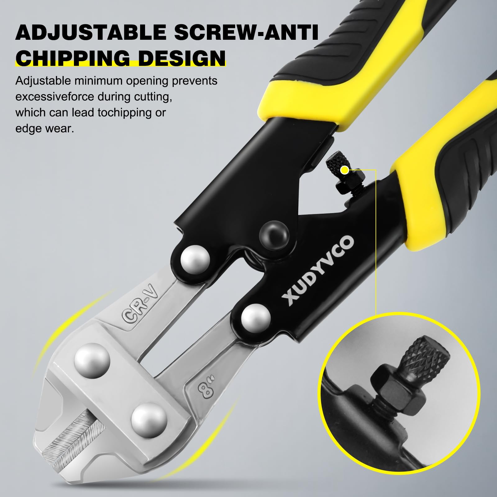 XUDYVCO Heavy Duty Bolt Cutters - Save Effort! -6