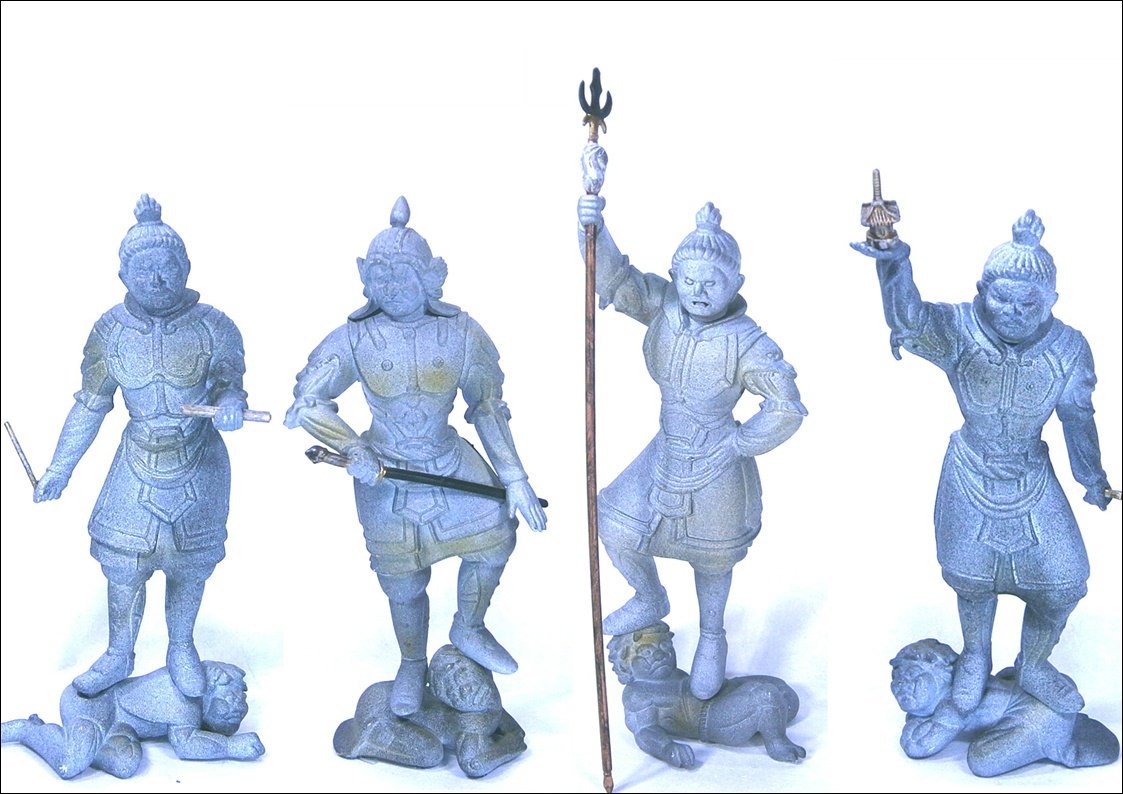 ヘレンド　フィギュリン　ブッダ　仏陀　Buddha Amazon｜ラナ 仏(BUDDHA) ブッダ2セット品 四天王 「多聞天 広目天