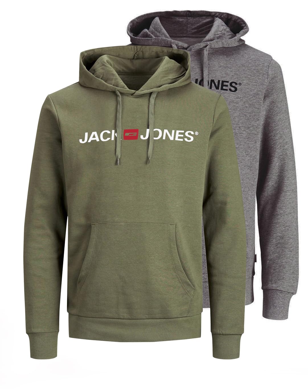 Jack & Jones Male Hoodie, Pack of 2, XL