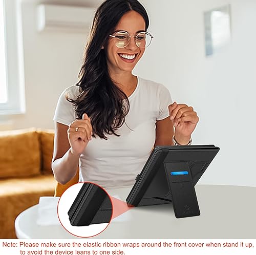 Miniatura 6 de Fintie Funda con soporte para Kindle Scribe (lanzado en 2022) de 10.2 pulgadas, funda de piel sintética de alta calidad, función de apagado y