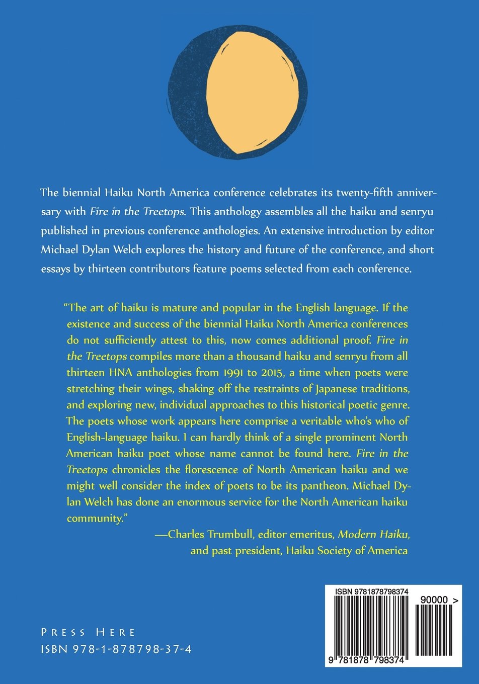 Fire in the Treetops: Celebrating Twenty-Five Years of Haiku North America