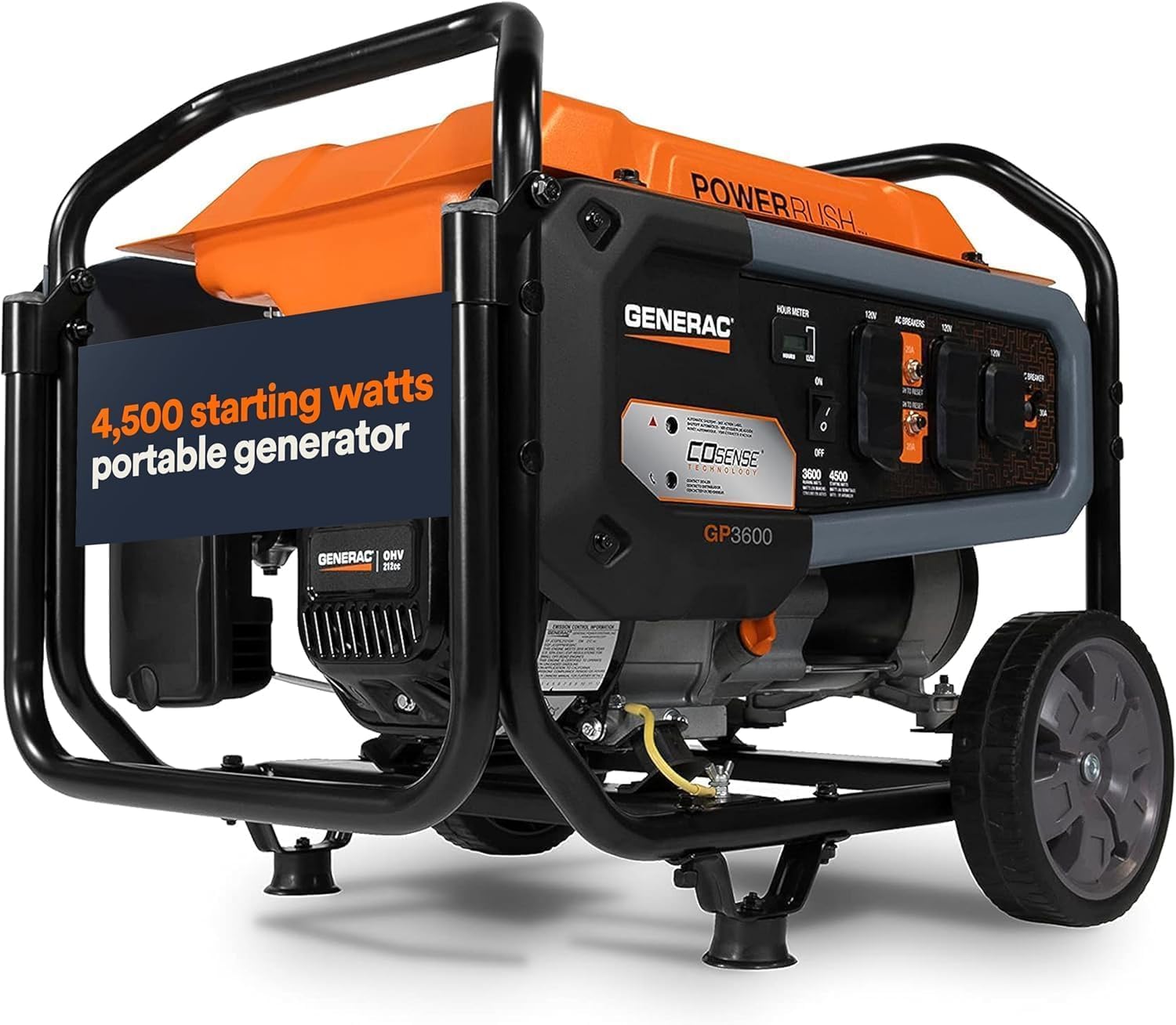 Generac GP3600 Portable Gas Generator