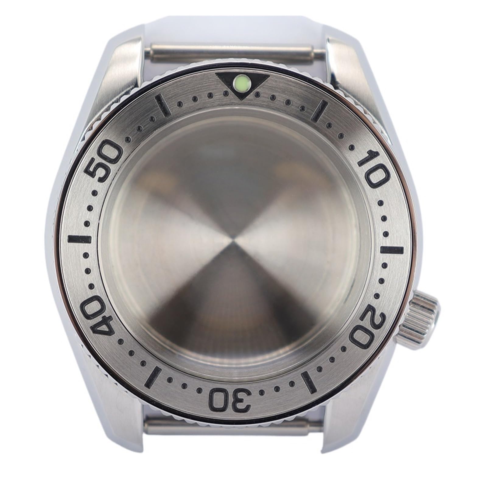1pc 42mm Edelstahl Uhr Gehäuse Sapphire Glas Teile for SPB185 NH35 NH36 NH38 4R36 Automatische Bewegung 28,5mm Dia