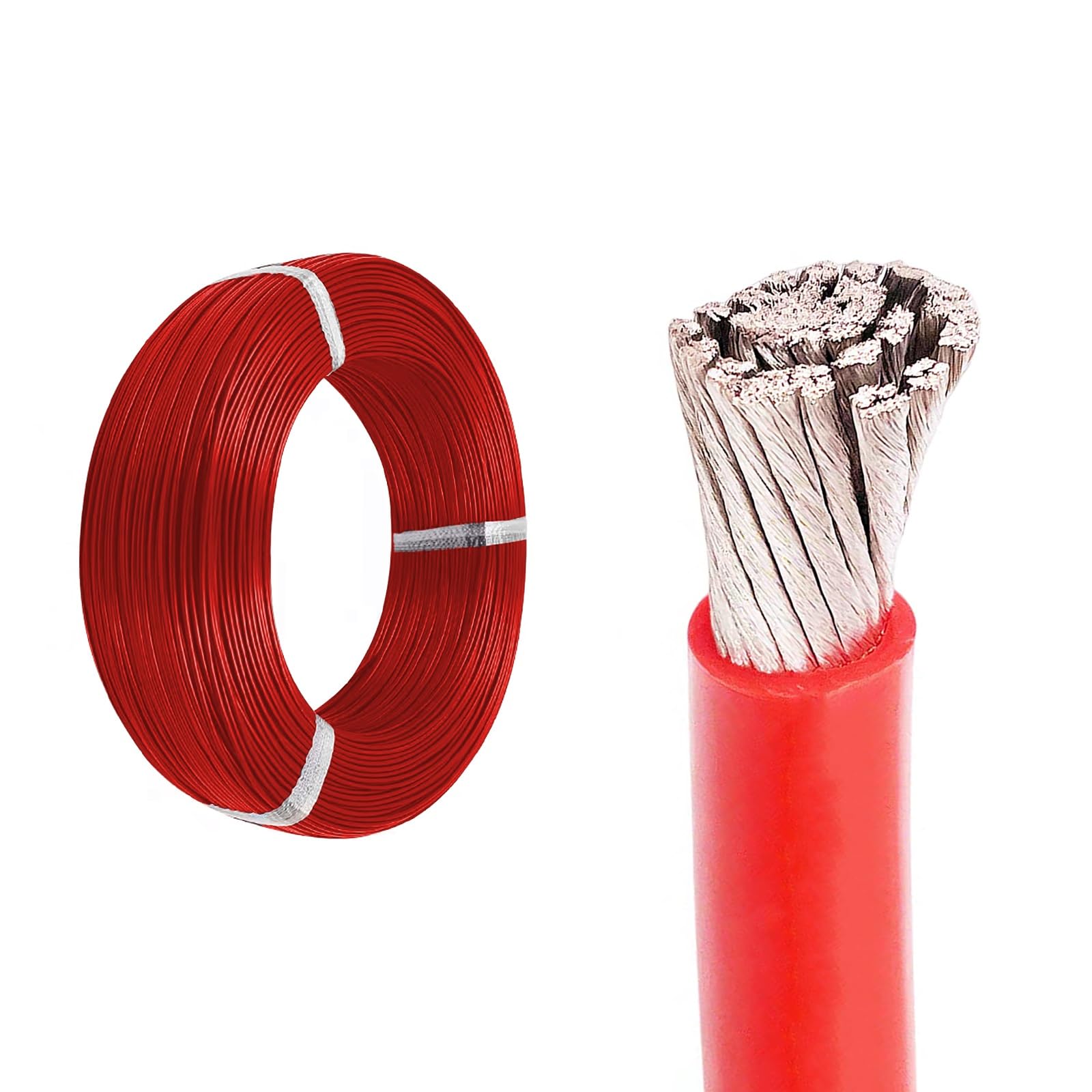 Fil électrique haute température UL 1430 en cuivre étamé 22AWG