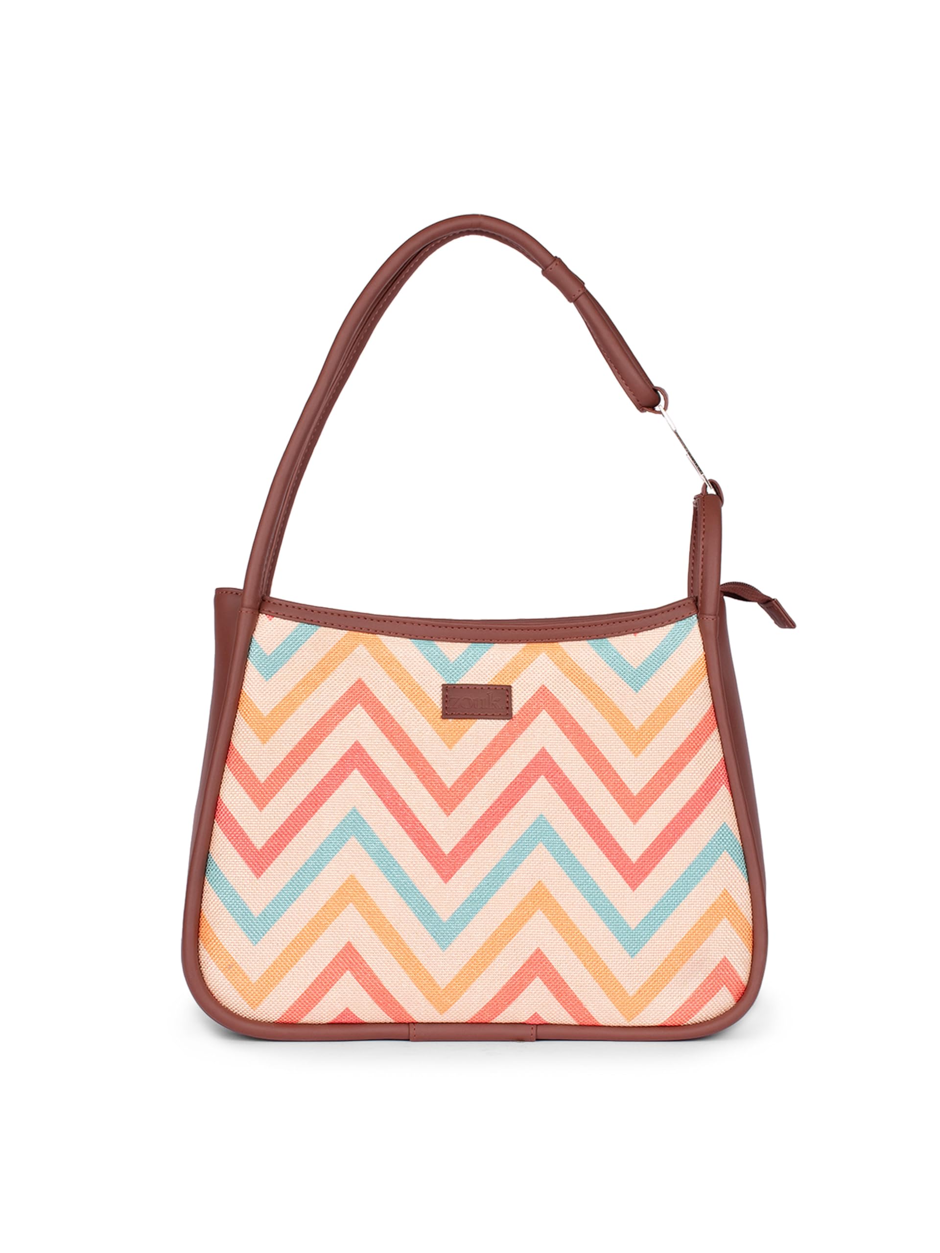 zouk Handcrafted Multicolor Women's Sleek Shoulder Bag |Hobo Bag|-picture-11