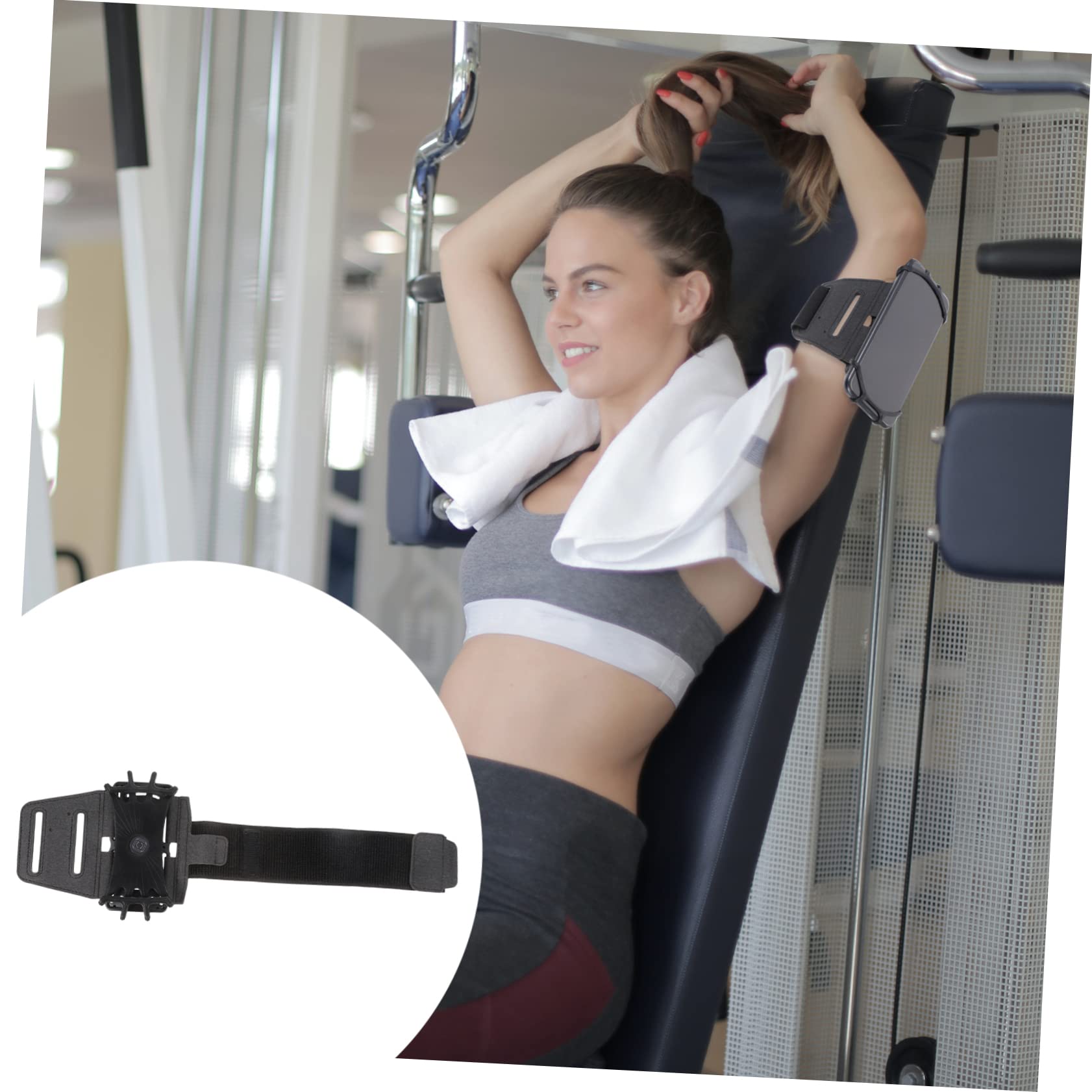 Angoily 4stücke Verstellbares Sportarmband Für Mobiltelefone Wasserdichter Handyhalter Für Joggen Radfahren Und Outdoor-aktivitäten Für Smartphones Klassischem