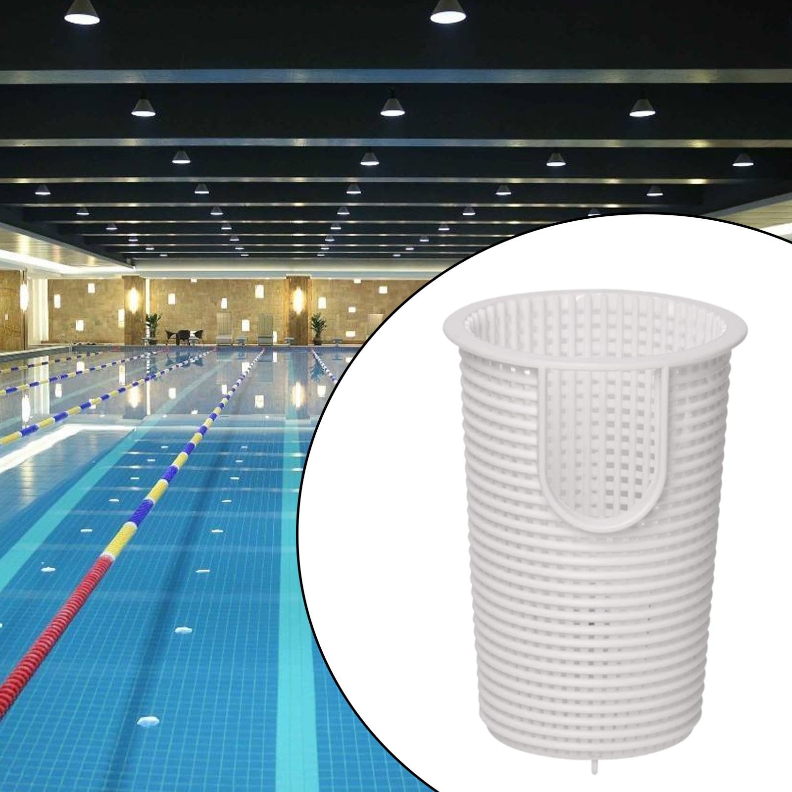 Cesta de Skimmer, Repuesto Portátil, Accesorios de Repuesto, Filtro Reutilizable
