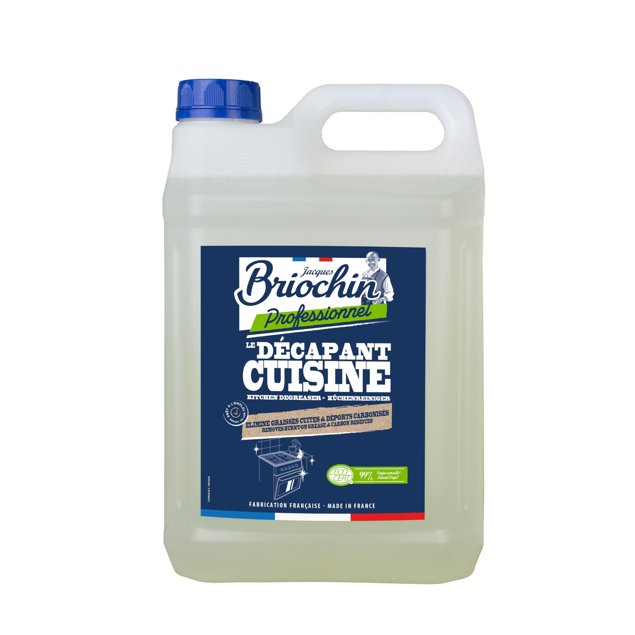 BRIOCHIN Le Super Décapant Cuisine Ecocert 5L