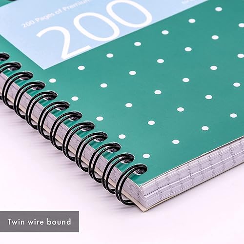 Miniatura 6 de Pukka Pad, Paquete de 3 libros Jotta metálicos cuadrados, tamaño A4, 11.7 x 9.1 in, cuaderno encuadernado con papel de 80 GSM, cuenta con márgenes