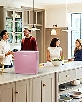 Vista 8 de Upstreman 1.7 Cu.ft Mini Fridge with Freezer, Dorm Essentials, Adjustable Thermostat, Energy Saving, Low Noise, Single Door Compact Refrigerator for