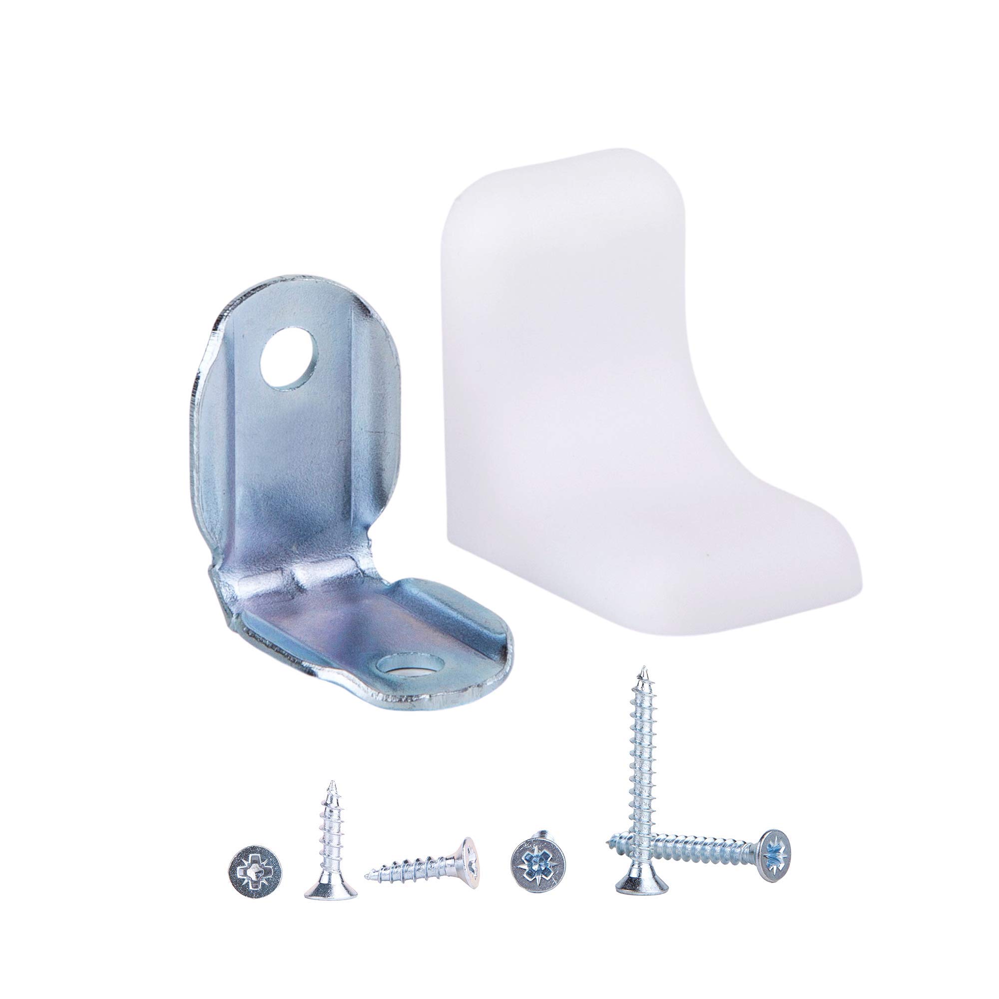 Ripiano Angolare In Vetro Temperato - 25x25 Cm, Trasparente, Carico 15kg - Foto 6