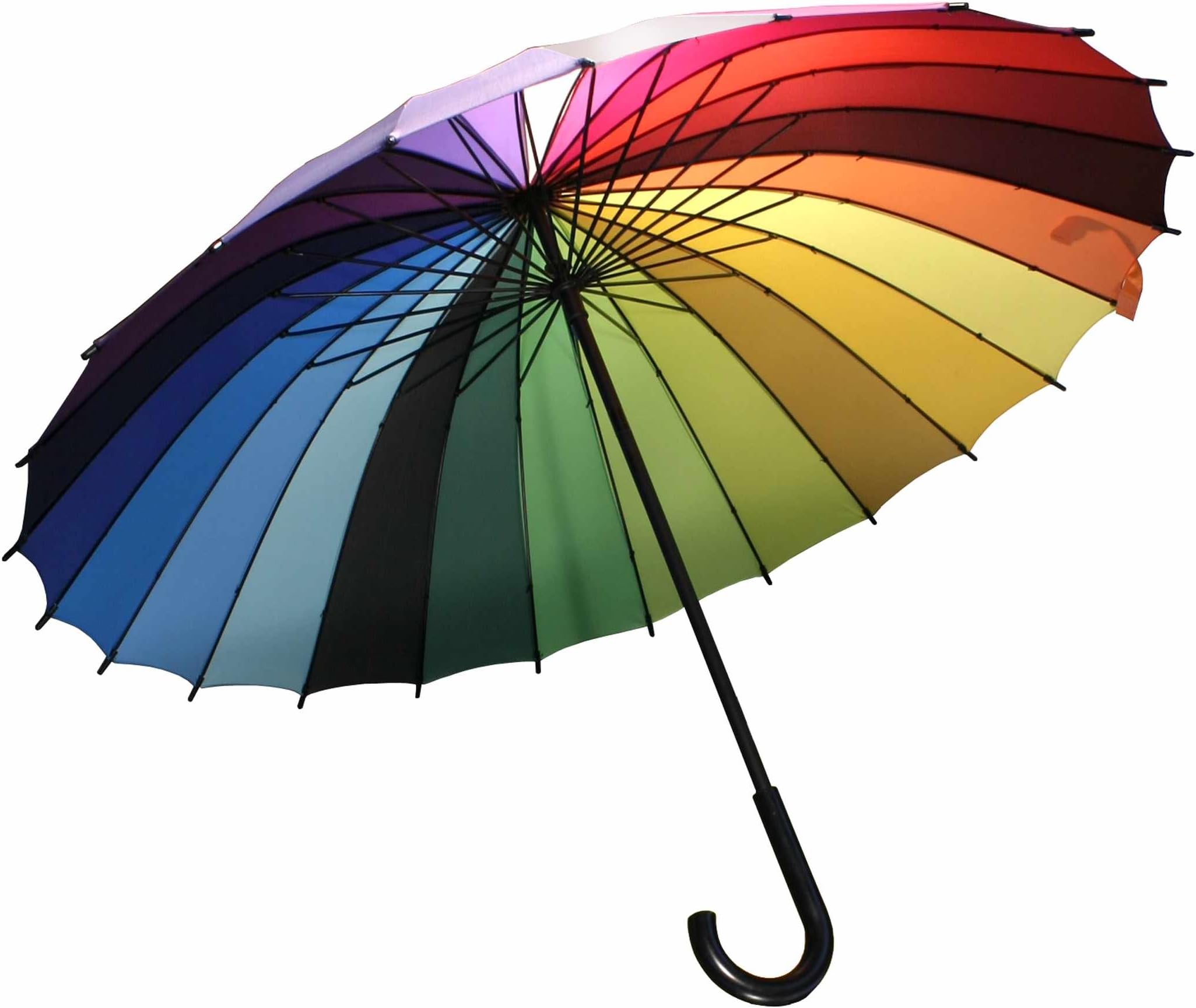 Streamline ImaginedStreamline Imagined Rainbow Color Wheel Umbrella