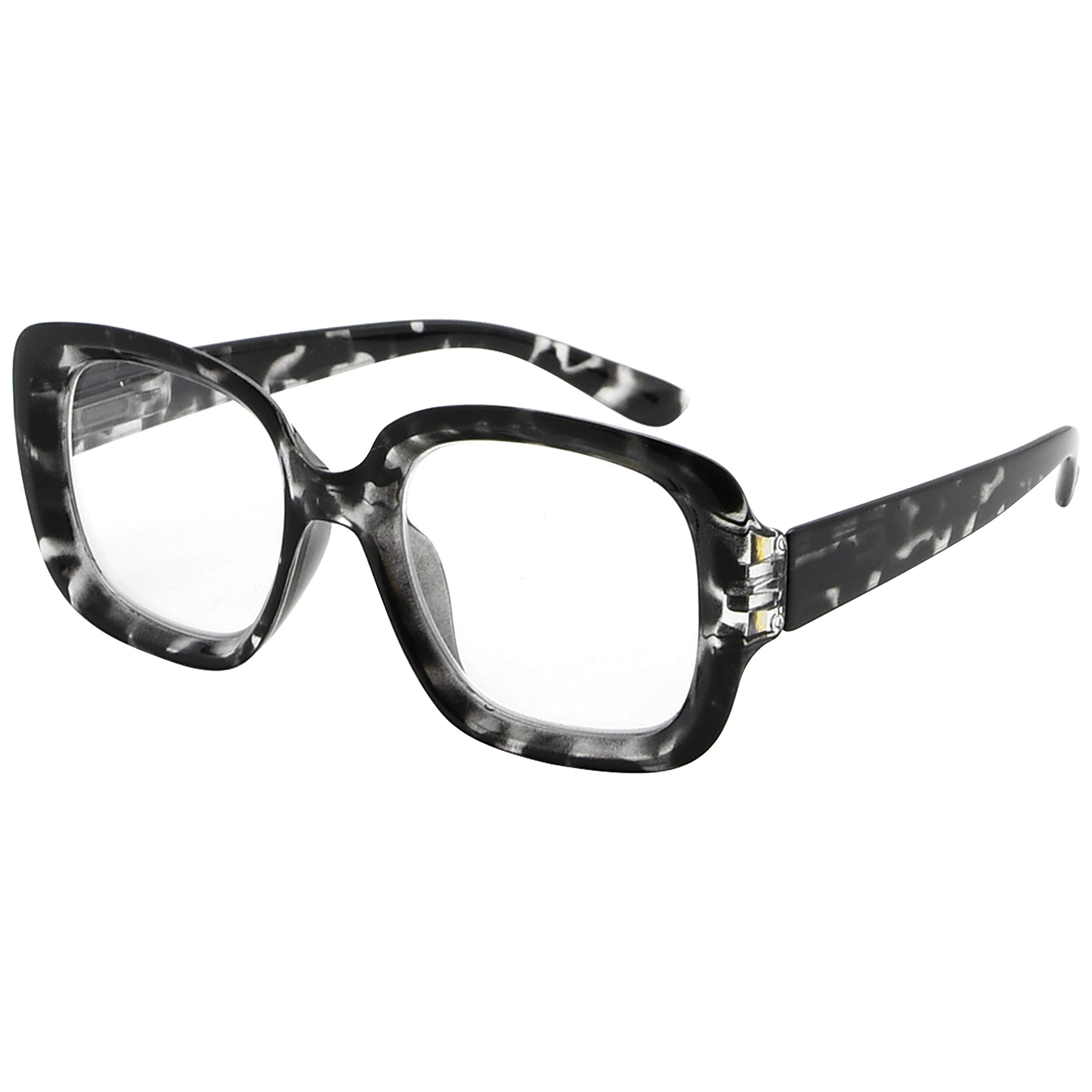 Eyekepper Newish Reading Glasses for Women Large Frame Readers