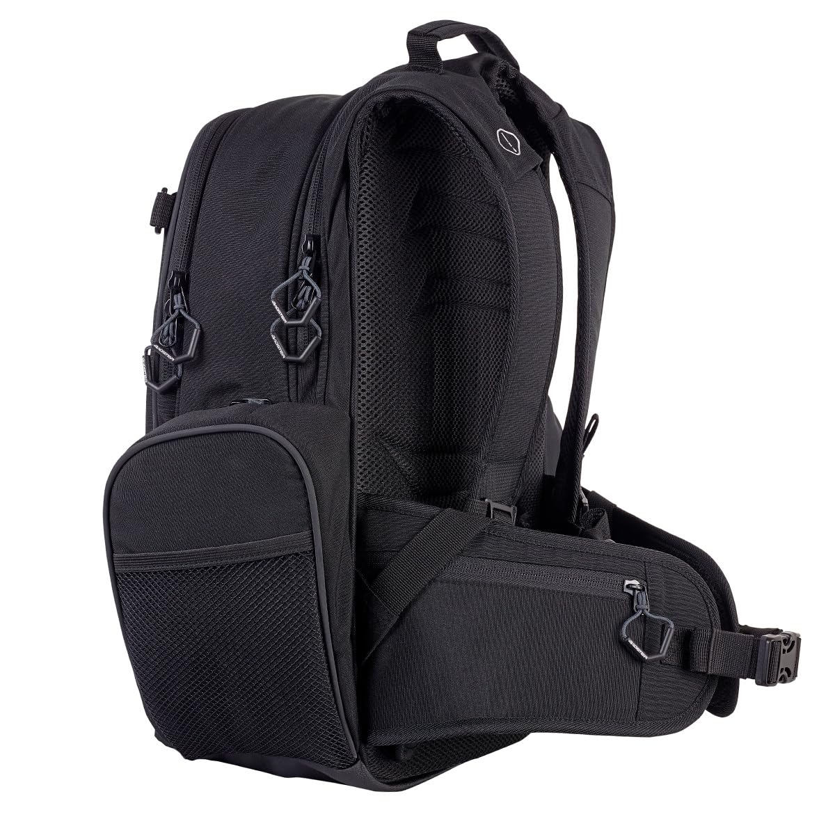 Bagster Motorcycle Bags Collection Zaini e Borse Moto Impermeabili Sacoche da Serbatoio Magnetiche Supporto Smartphone Moto Backpack&Tank Bag per Viaggi (WIND Backpack (Nero), Universale)