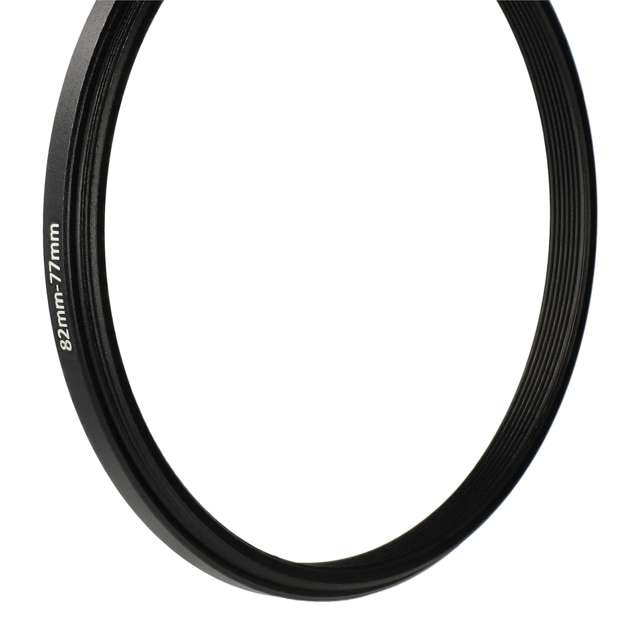 Anello Step Down 82mm A 77mm Per Filtri Fotocamera - Confezione Da 2 Pezzi