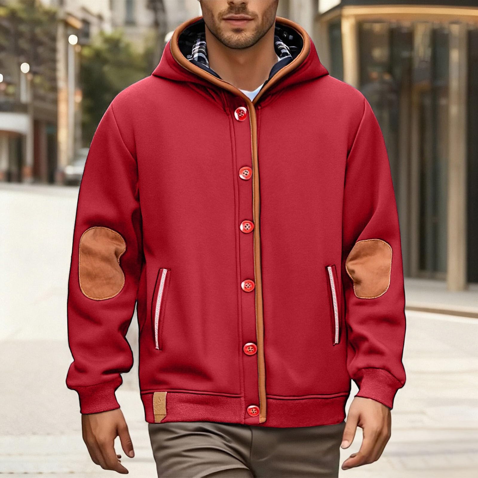 Sweat à Capuche doublé en Polaire d'hiver pour Plus de Confort et de Chaleur, idéal pour Les activités par Temps Froid et Les Sorties décontractées