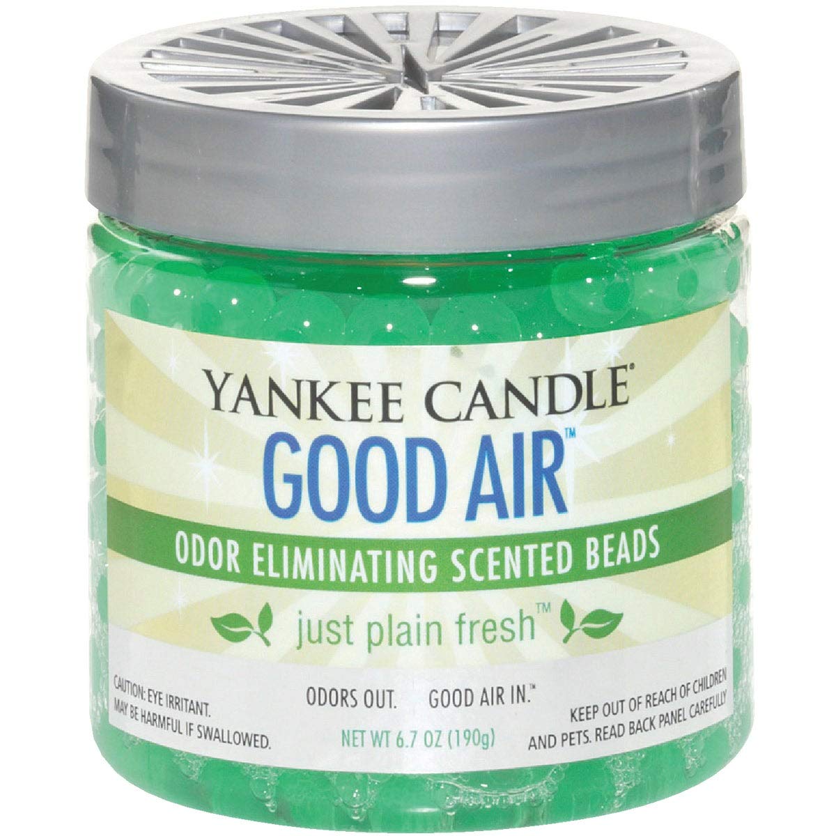 Yankee Candle Just Plain Fresh Good Air Odor Eliminating Scented Beads