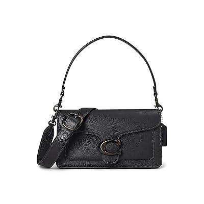 COACH Polished Pebble Leather Tabby Shoulder Bag 26 Shoulder Women