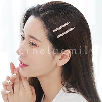 関送込 YVMIN ベアビジュー ヘアピン Amazon | [Herbeluemily] ヘアピン ラインストーン ビジュー 2本