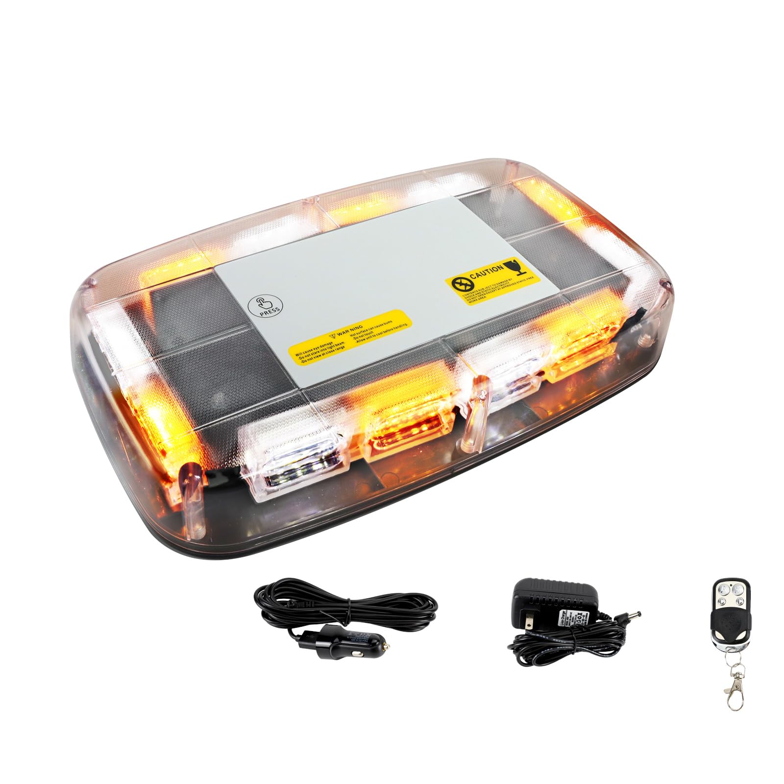 Amazon.com: OPL5 Rechargeable Amber White Emergency Roof Top