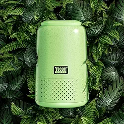 Purificador de fumaça pessoal Yocan Green, filtro de ar descartável, remove fumaça passiva e odor, filtro de carbono de coco ativado HEPA em 4 estágios para eliminar fumaça e cheiro, presente de Natal