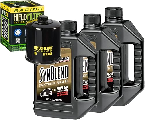 Kit de cambio de aceite 20W-50 para Polaris 2008 Sportsman Touring 500