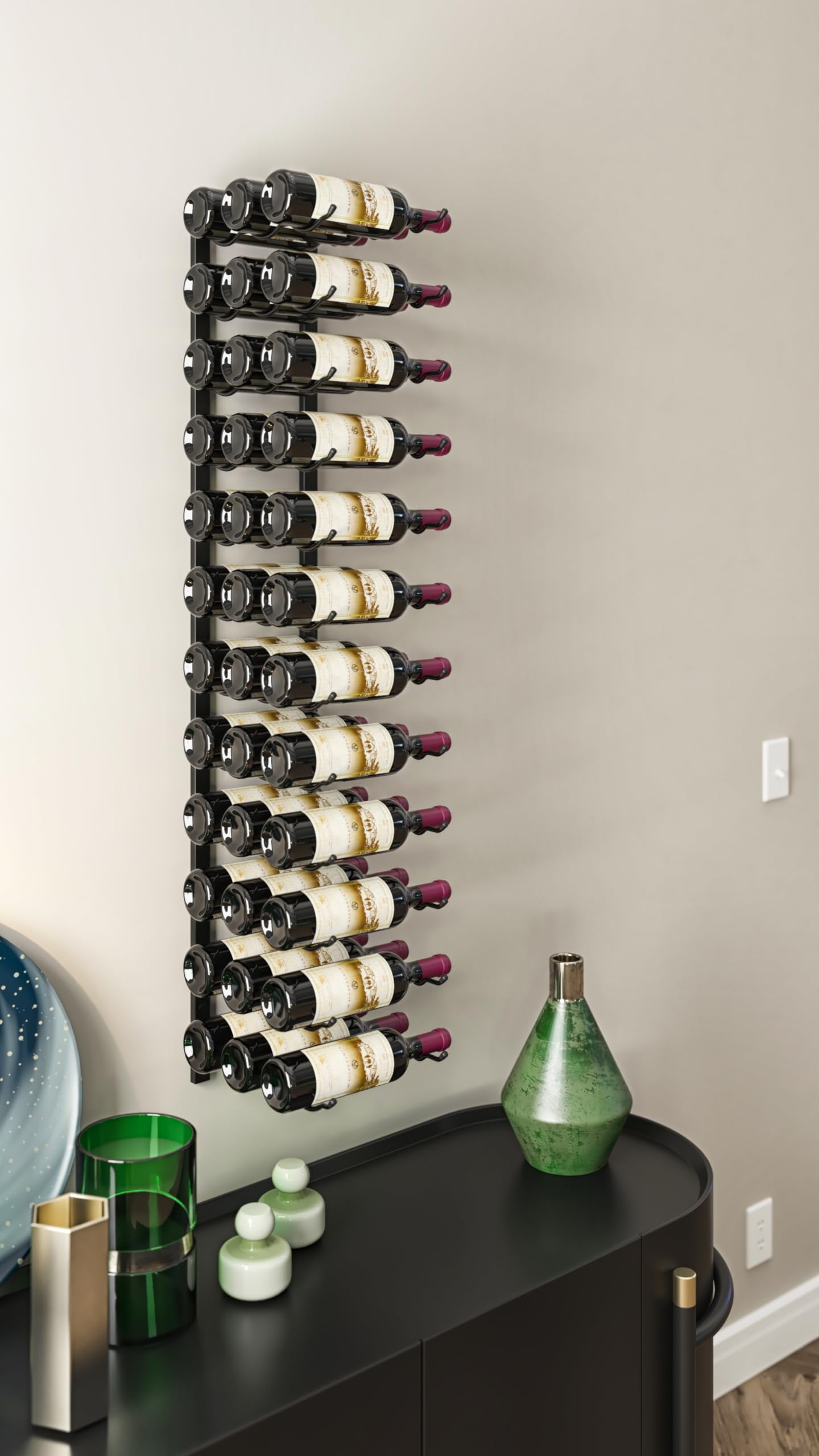 Wall Wine Rack Hexaluxe Metal Spiral Wall Mounted Wine Racks